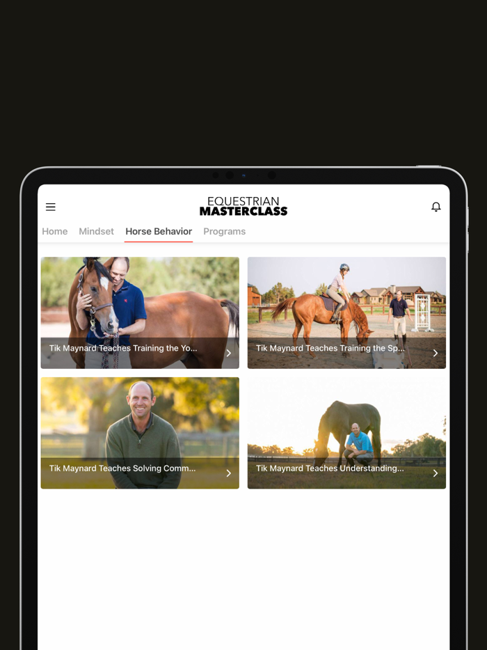 Equestrian Masterclass