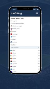 Football Stats - Mutating screenshot