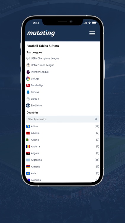 Football Stats - Mutating screenshot-6