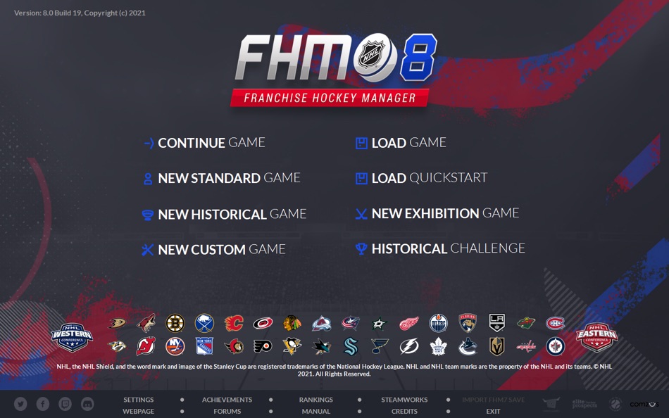 Franchise Hockey Manager 8 - 8.7.102 - (macOS)