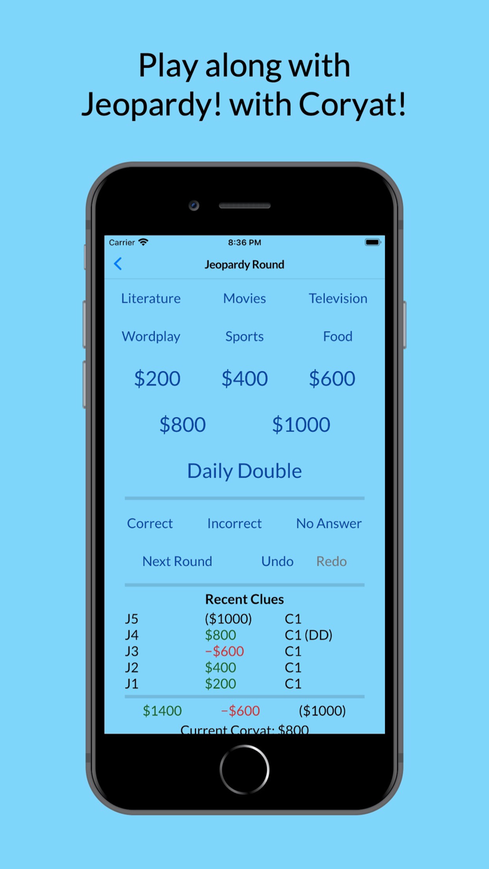 Coryat — J Scorekeeper
