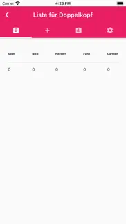 punkteliste doppelkopf iphone screenshot 2