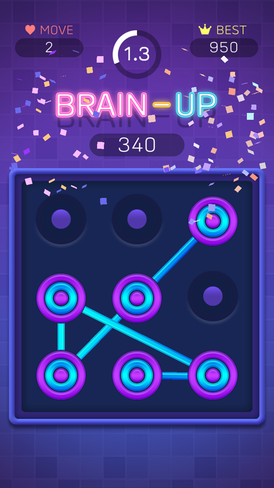#2. One Line Speed Puzzle (iOS) 由: Ndolphin Connect