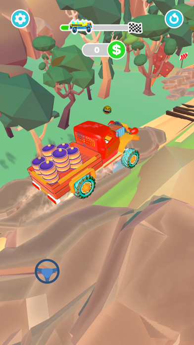 Cliff Truck 3D Screenshot