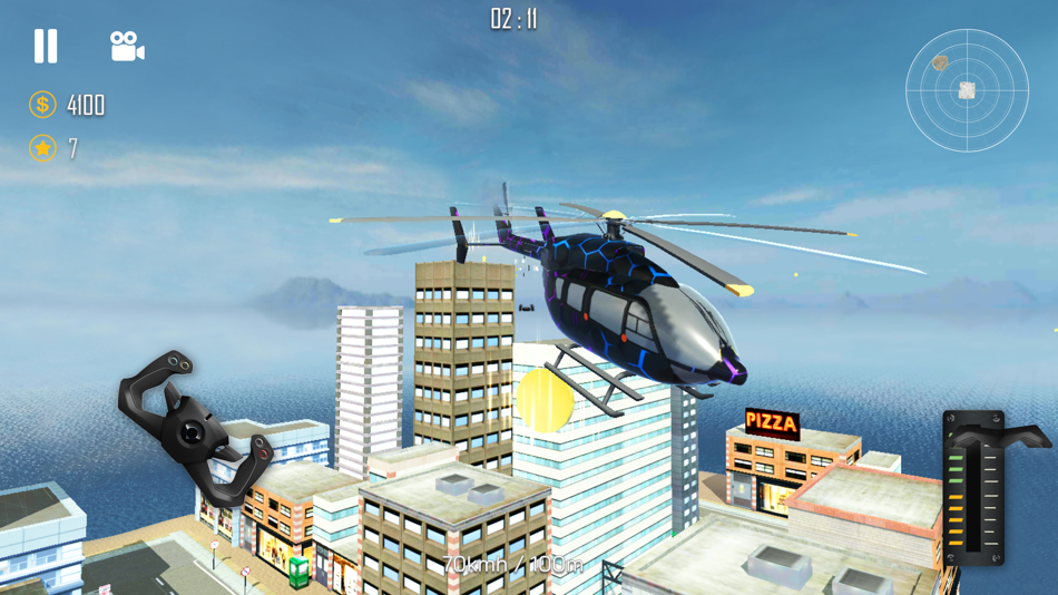 #6. Helicopter Simulator 3D (iOS) 由: Vahagn Sargsyan