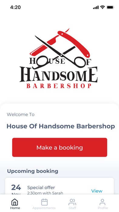 House Of Handsome Barbershop Screenshot