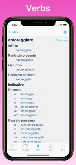 Game screenshot Italian Dictionary + © hack