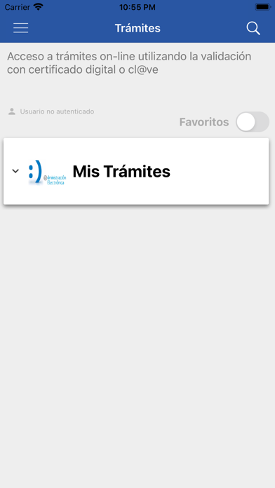 Screenshot #1 pour Entre Trámites