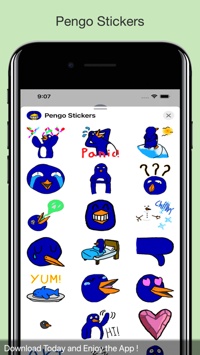Pengo Stickers Screenshot
