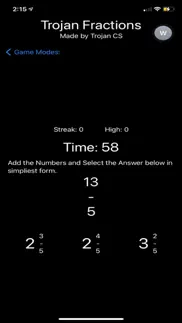 trojan fractions iphone screenshot 1