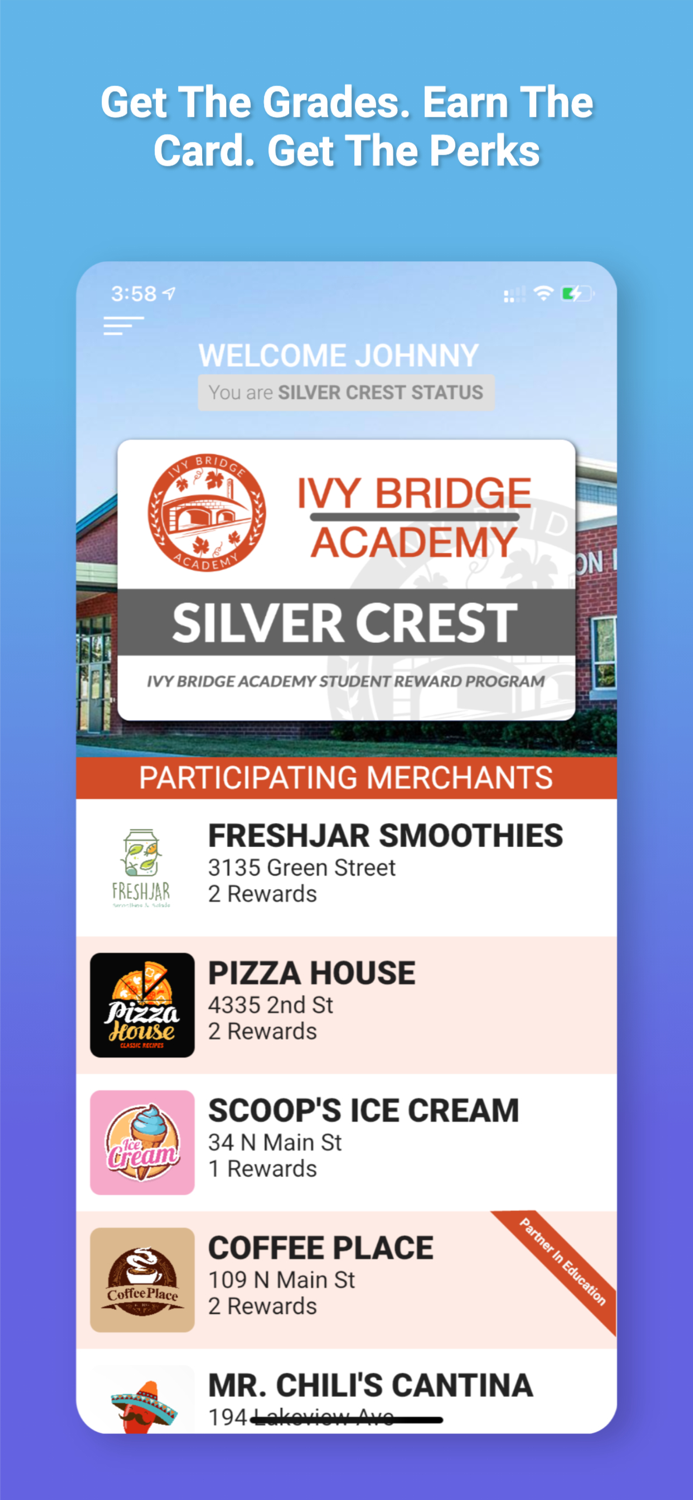 StudyCard - Student Rewards