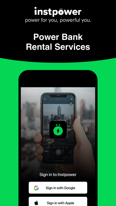 Instpower - Power Bank Rental Screenshot