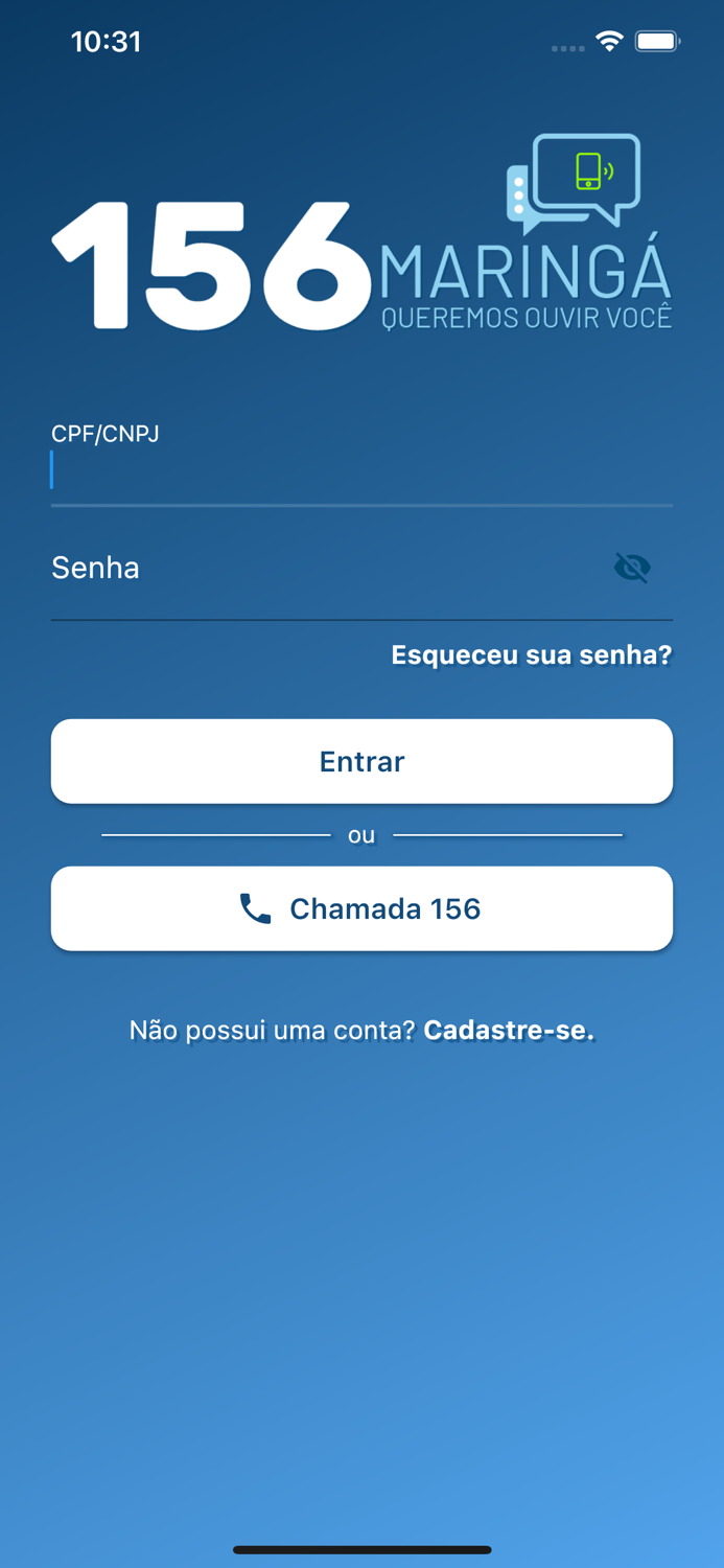 Ouvidoria 156 Maringá