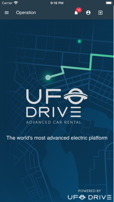 Screenshot #1 pour UFODRIVE mobility ops