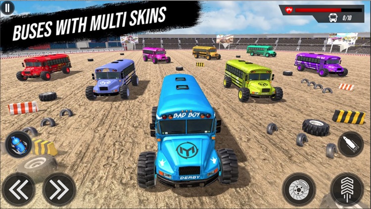 Bus Demolition Derby Simulator screenshot-3