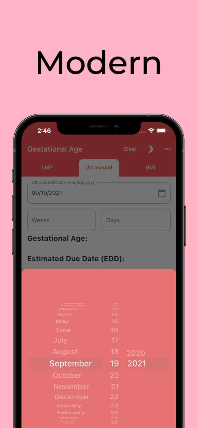 Gestational Age babys age