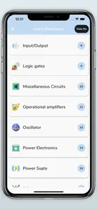 Learn Electronics Tutorials screenshot #4 for iPhone