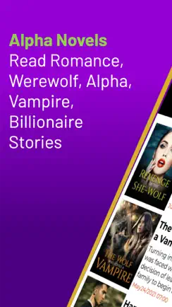 Alpha WebNovel, Short Stories iPhone image 1
