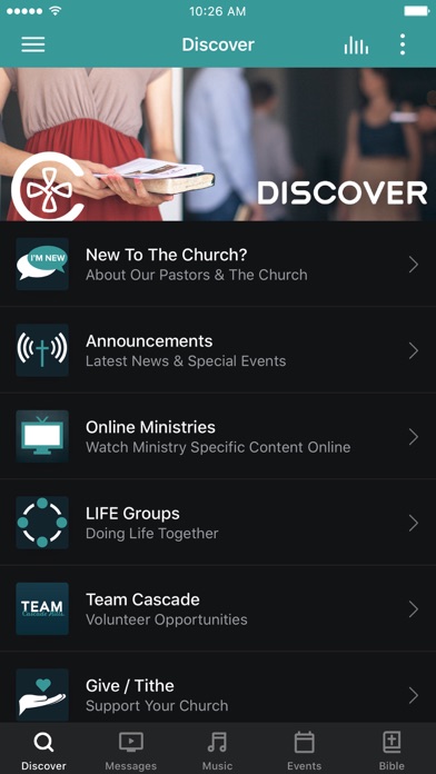 Cascade Hills Church Screenshot