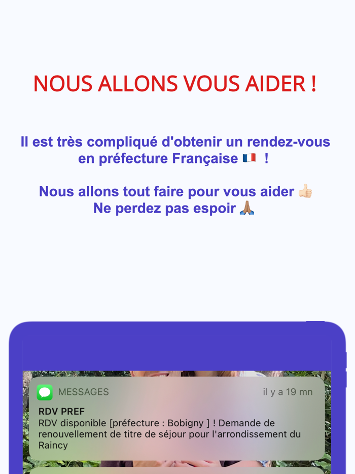 Trouver RDV préfecture