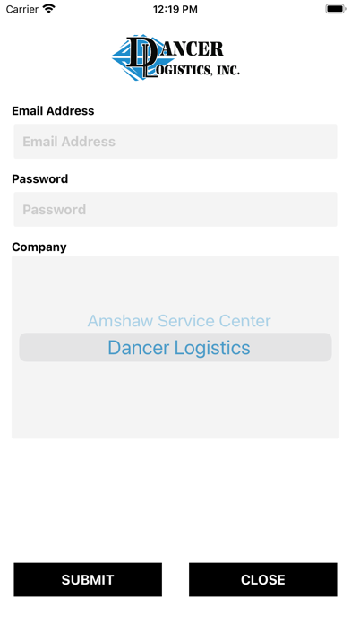 Dancer Logistics Screenshot
