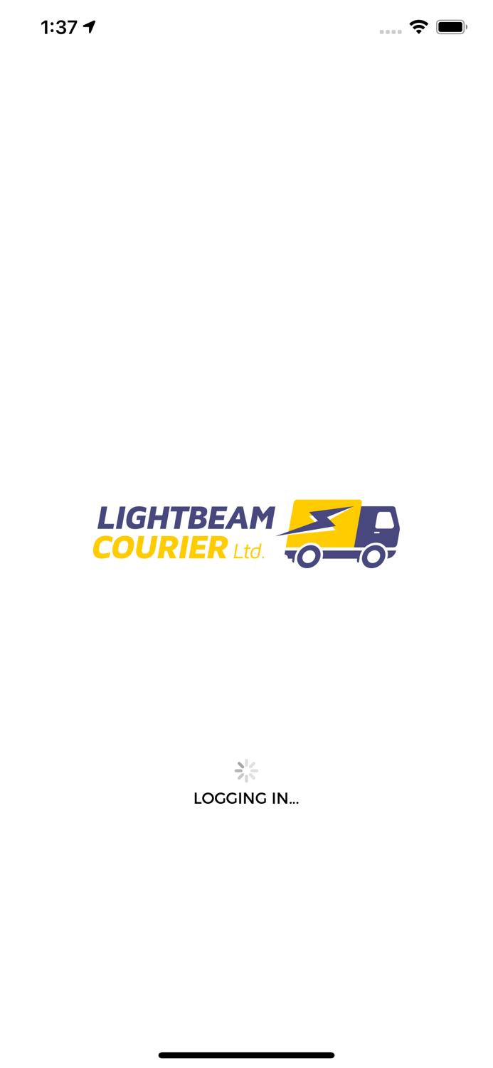 Lightbeam Courier Driver App