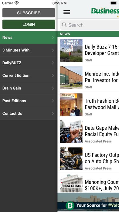 The Business Journal Screenshot