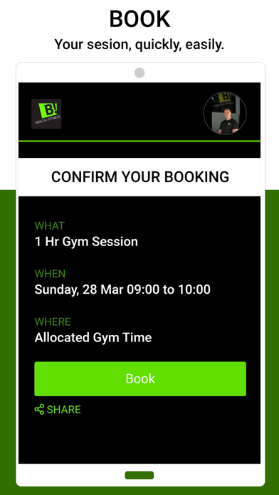 B! Health & Fitness Screenshot