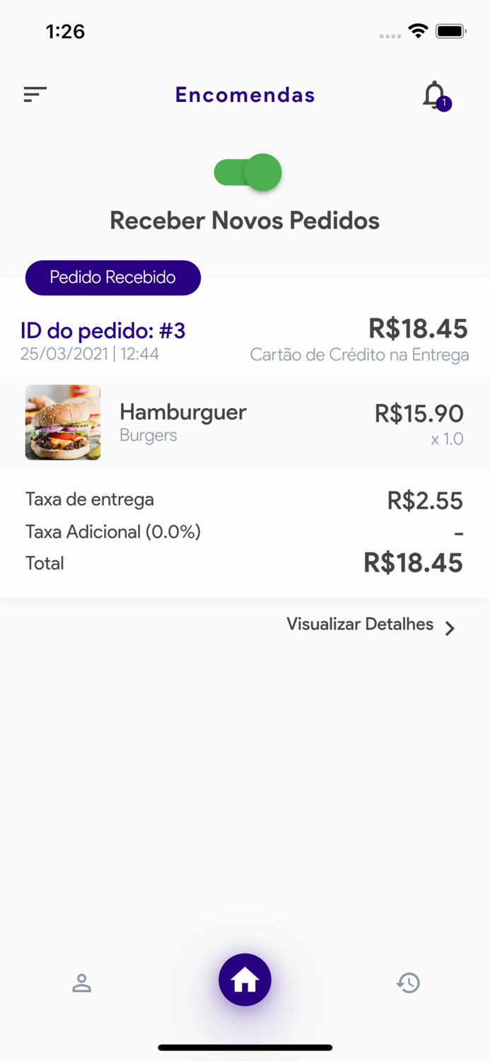 AD Delivery - Entregador