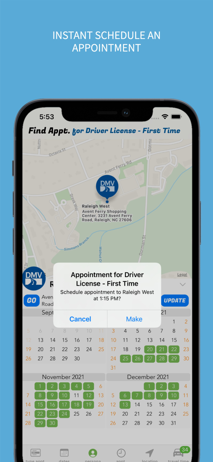 DMV NC Find Appointment