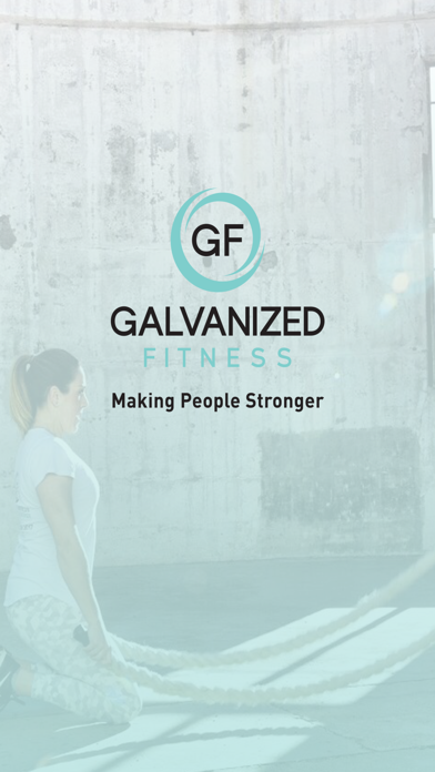 Galvanized Fitness Screenshot