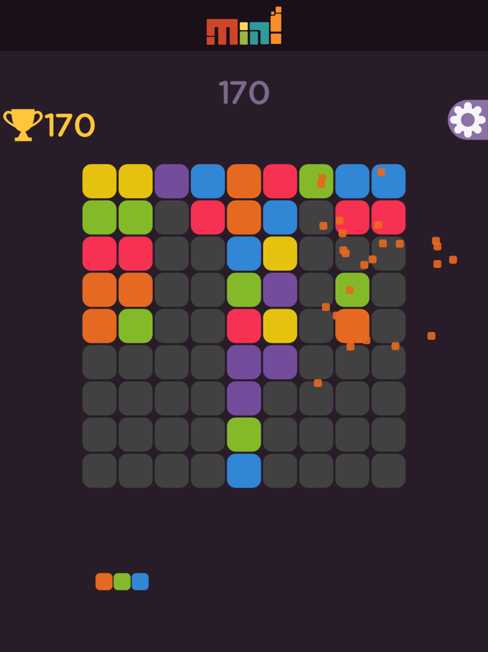 Rise-move block to top