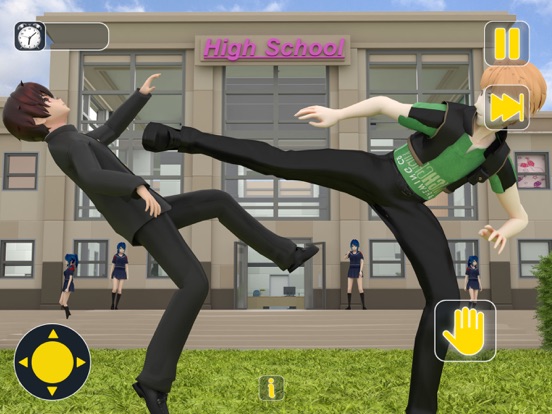 Screenshot #5 pour anime lycéenne amour 3D