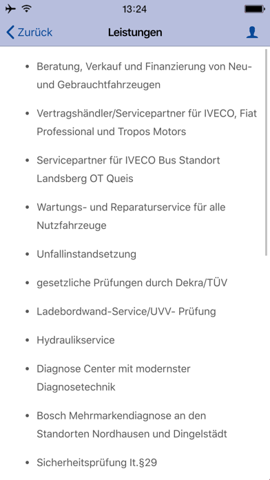 Gruber Nutzfahrzeuge Screenshot