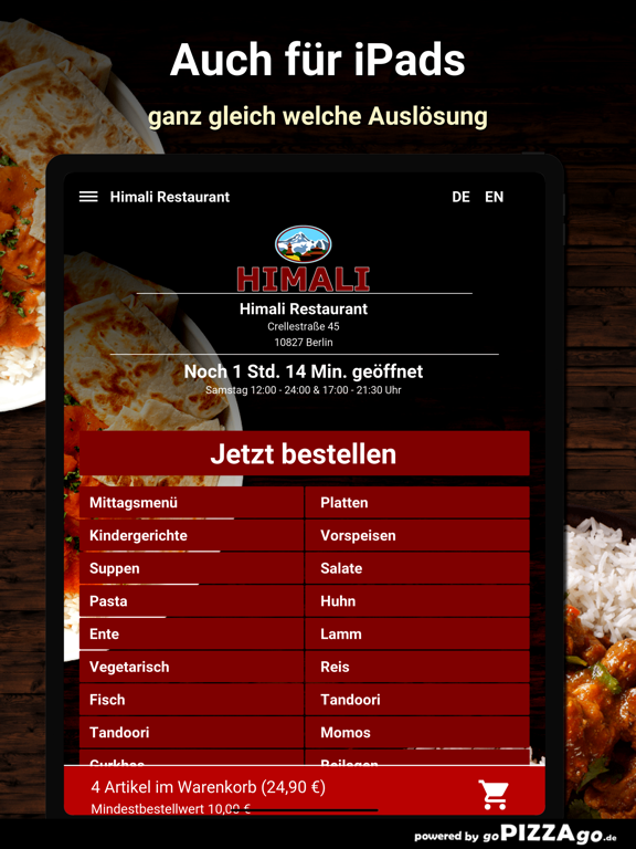 Himali Restaurant Berlin screenshot 7
