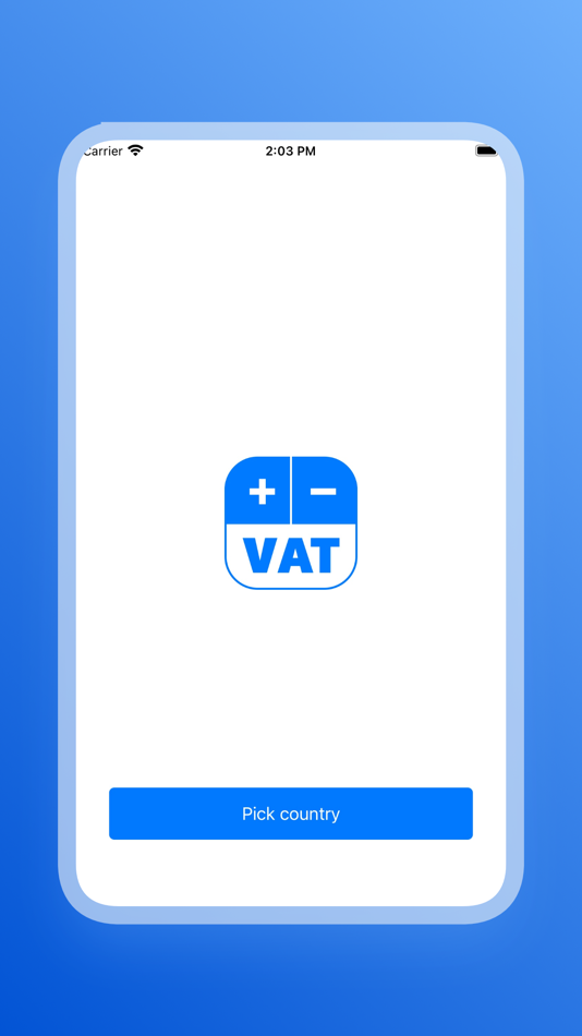 #1. VAT Calculator Worldwide (iOS) 来自: Nikolay Iliev