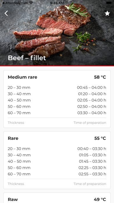 VAC-STAR SOUS-VIDE Screenshot