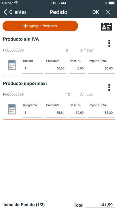 Perseo Ventas Screenshot