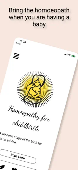 Game screenshot Homeopathyly for Childbirth mod apk
