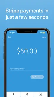 stripe payments by swipe iphone screenshot 1