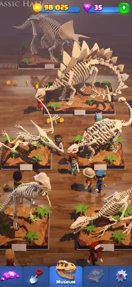 Game screenshot Dinosaur World: Fossil Museum mod apk