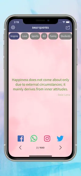 Game screenshot Motivational - Daily Quotes mod apk