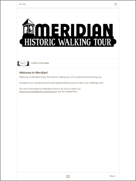 Screenshot #6 pour Meridian Historic Tour