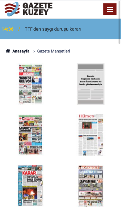 Gazete Kuzey Screenshot