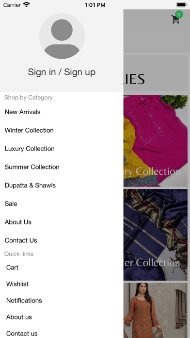 Eshals Couture Screenshot