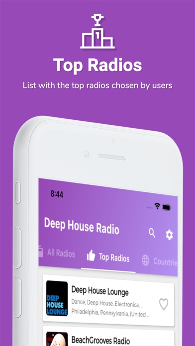 Deep House Music Radio Screenshot