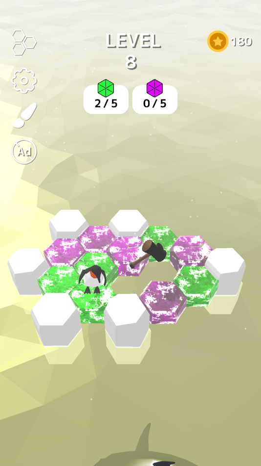 #3. ICE BLOCK PUZZLE (iOS) โดย: YUUTA TAKI