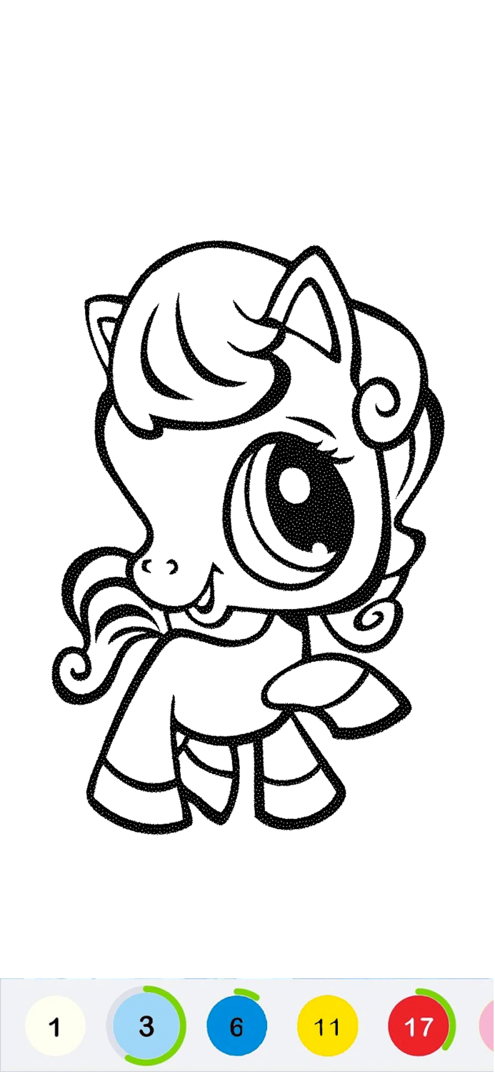 Littlest Sweety Pet Coloring