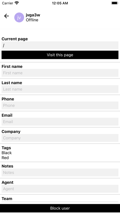 Serviceform Screenshot