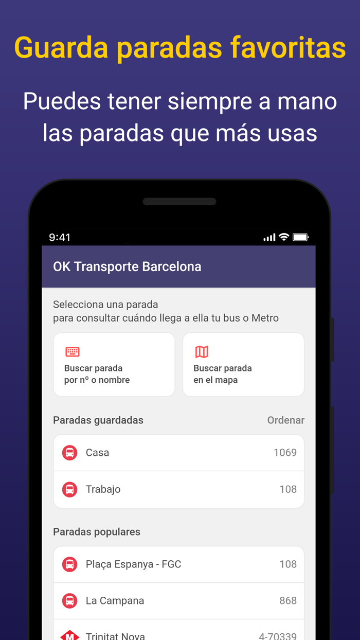 Barcelona Bus Metro - Llegadas